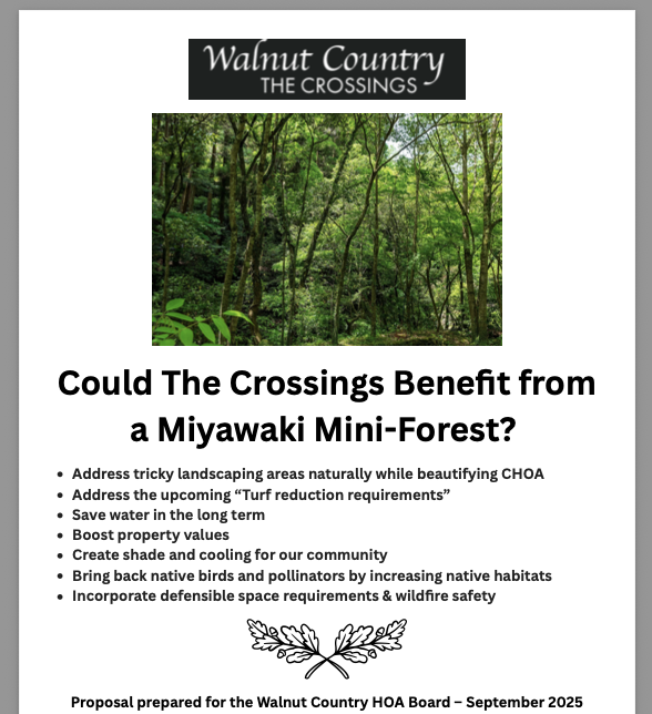 Miyawaki Mini forest proposal cover page